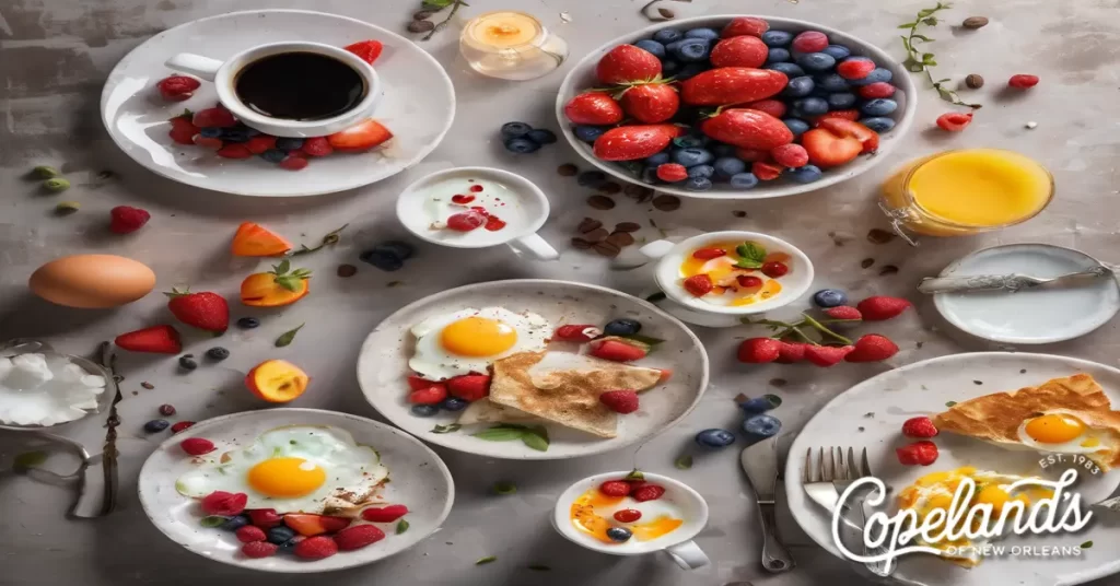 A delicious breakfast with fresh berries and eggs | COJ