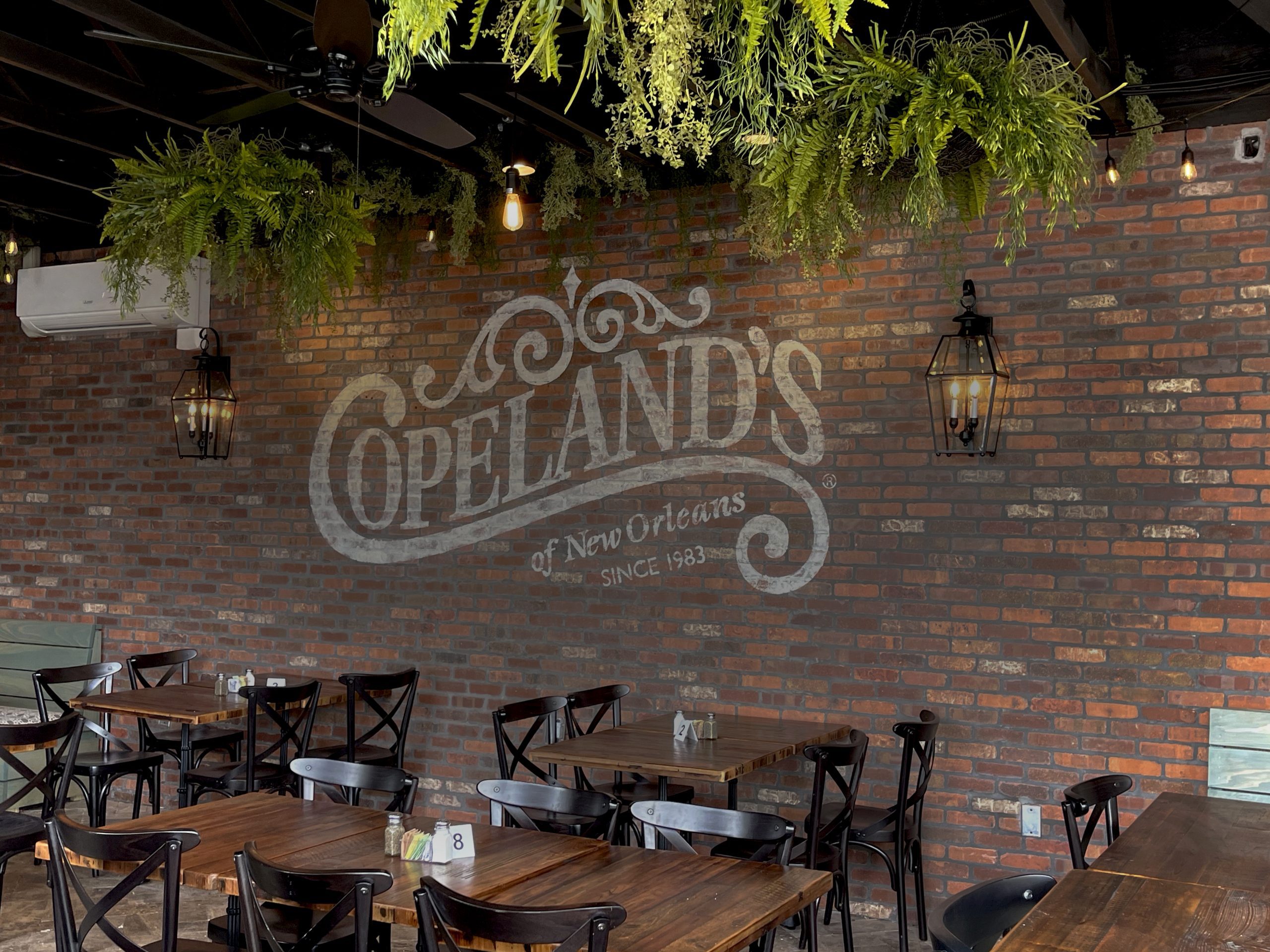 Copeland's of New Orleans Brown Wall